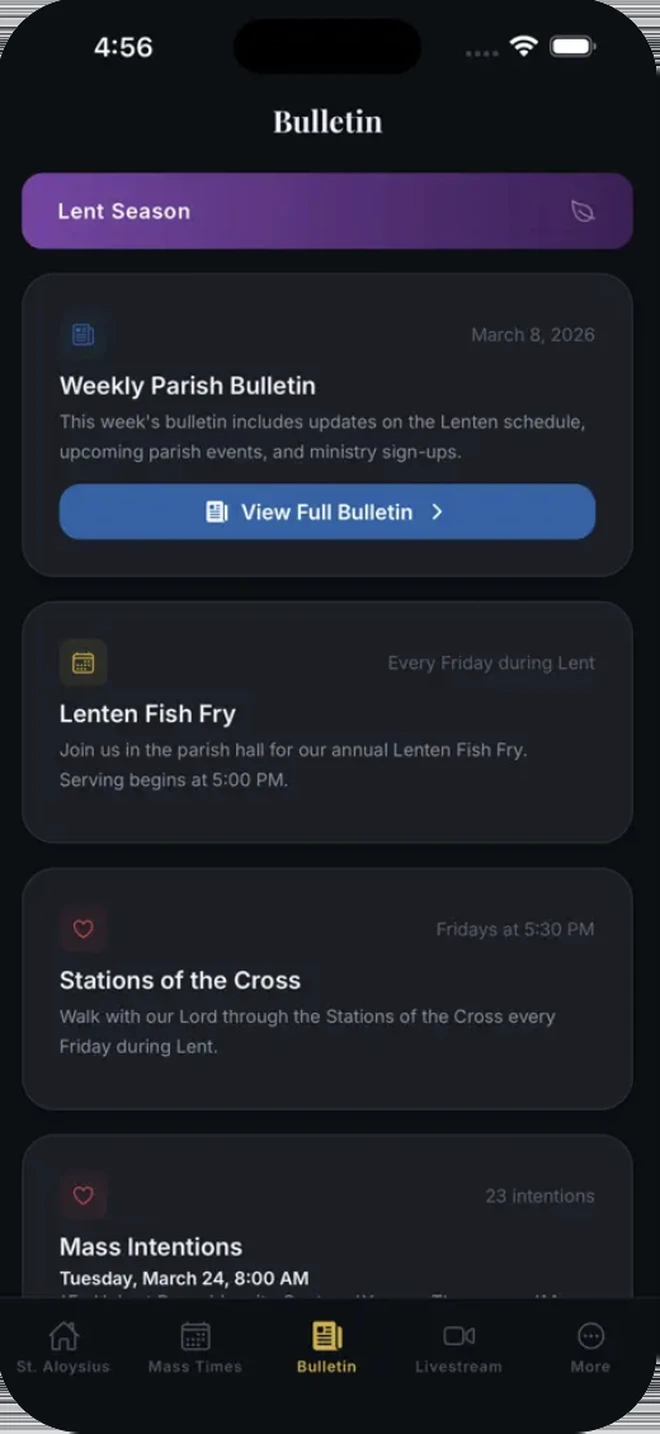 St. Aloysius Connect - Weekly Bulletin
