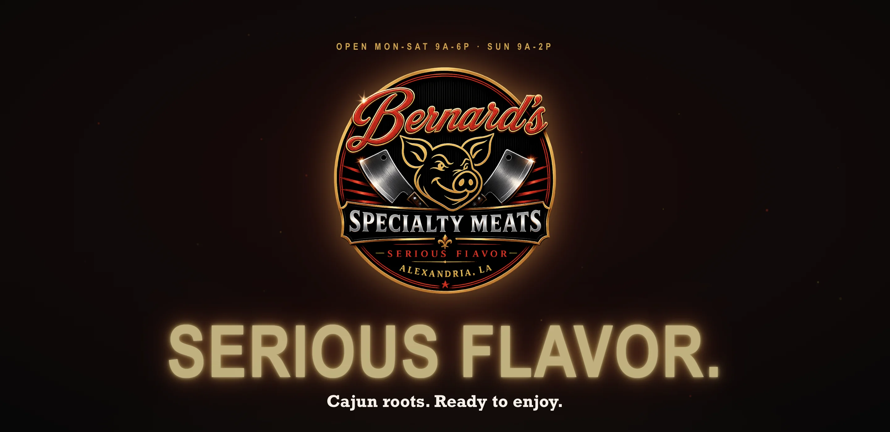 Bernard's Specialty Meats homepage